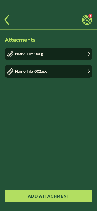 ACC Request Attachments