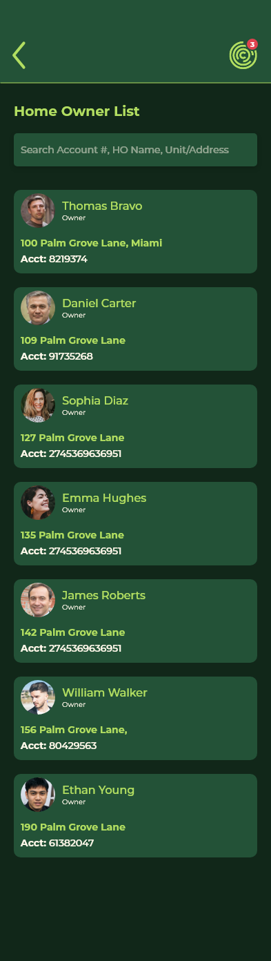 Homeowner List – No Contact