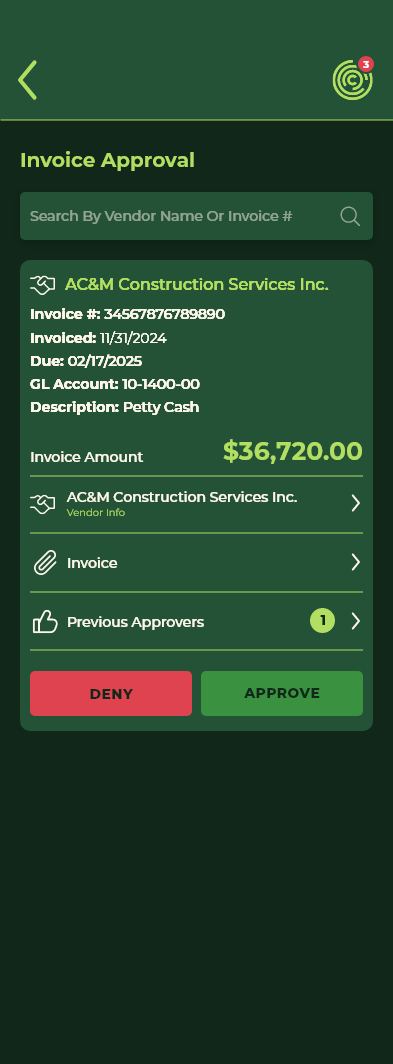Invoice Approve (alt)