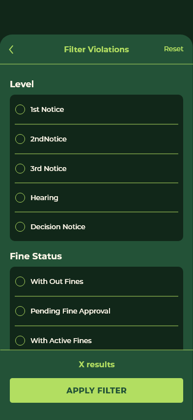 Violations Filter (2)